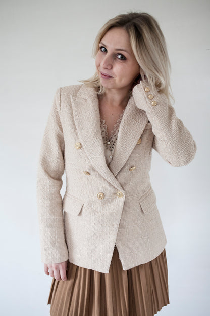 Ella blazer in tweed