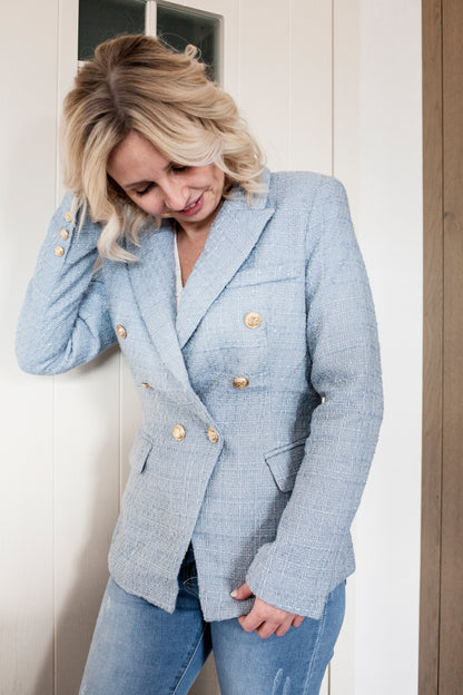 Ella blazer in tweed