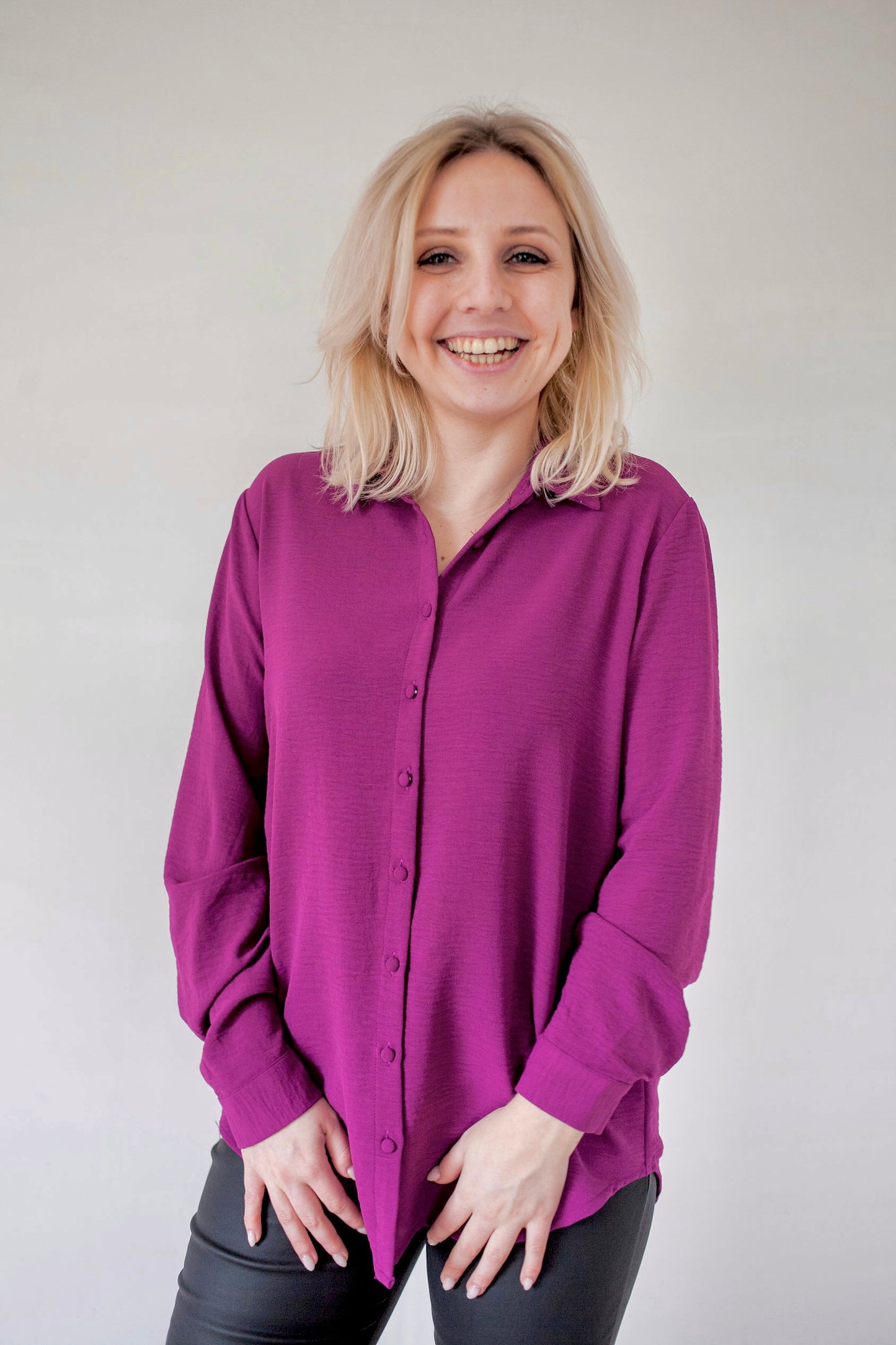 Violet blouse