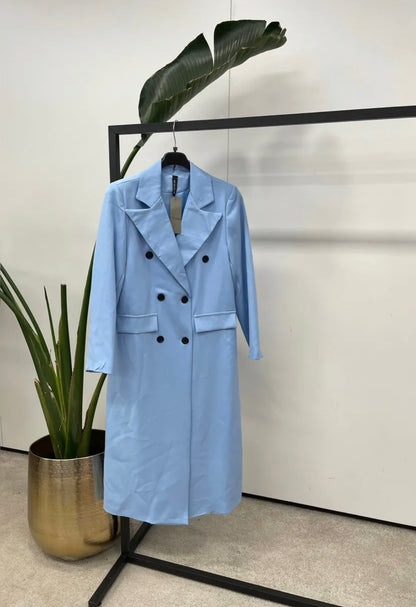 Pastel trenchcoat