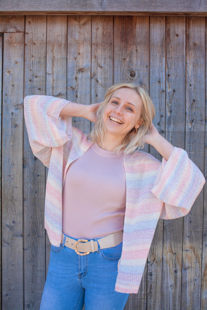 Striped cardigan