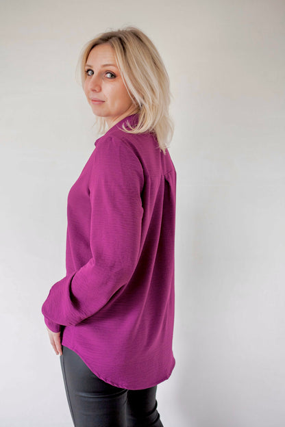 Violet blouse