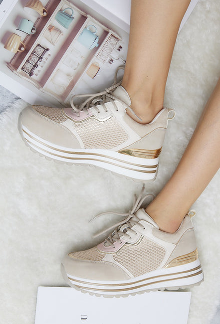 Platform sneakers