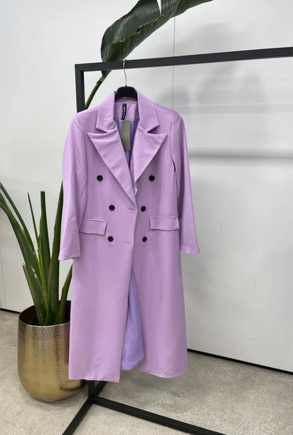 Pastel trenchcoat