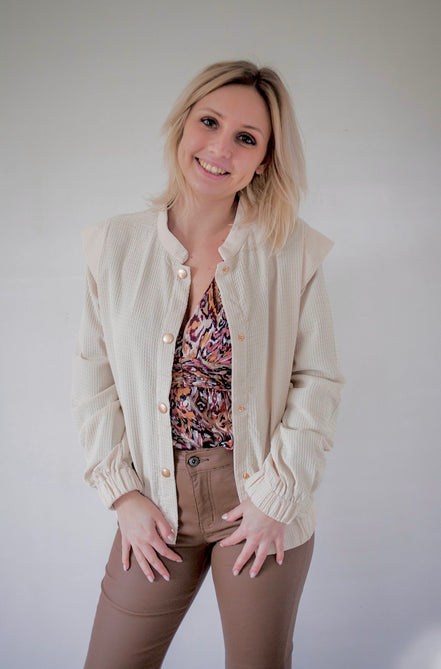 Bomber beige Vera
