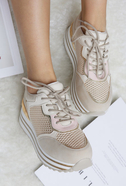Platform sneakers