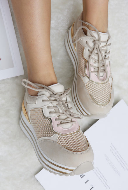 Platform sneakers