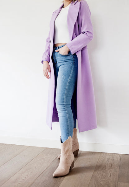 Pastel trenchcoat